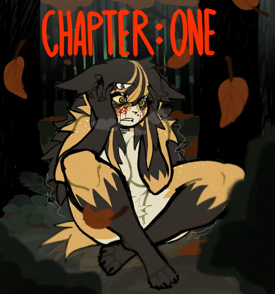 「Monster In The Woods 」|lazのイラスト