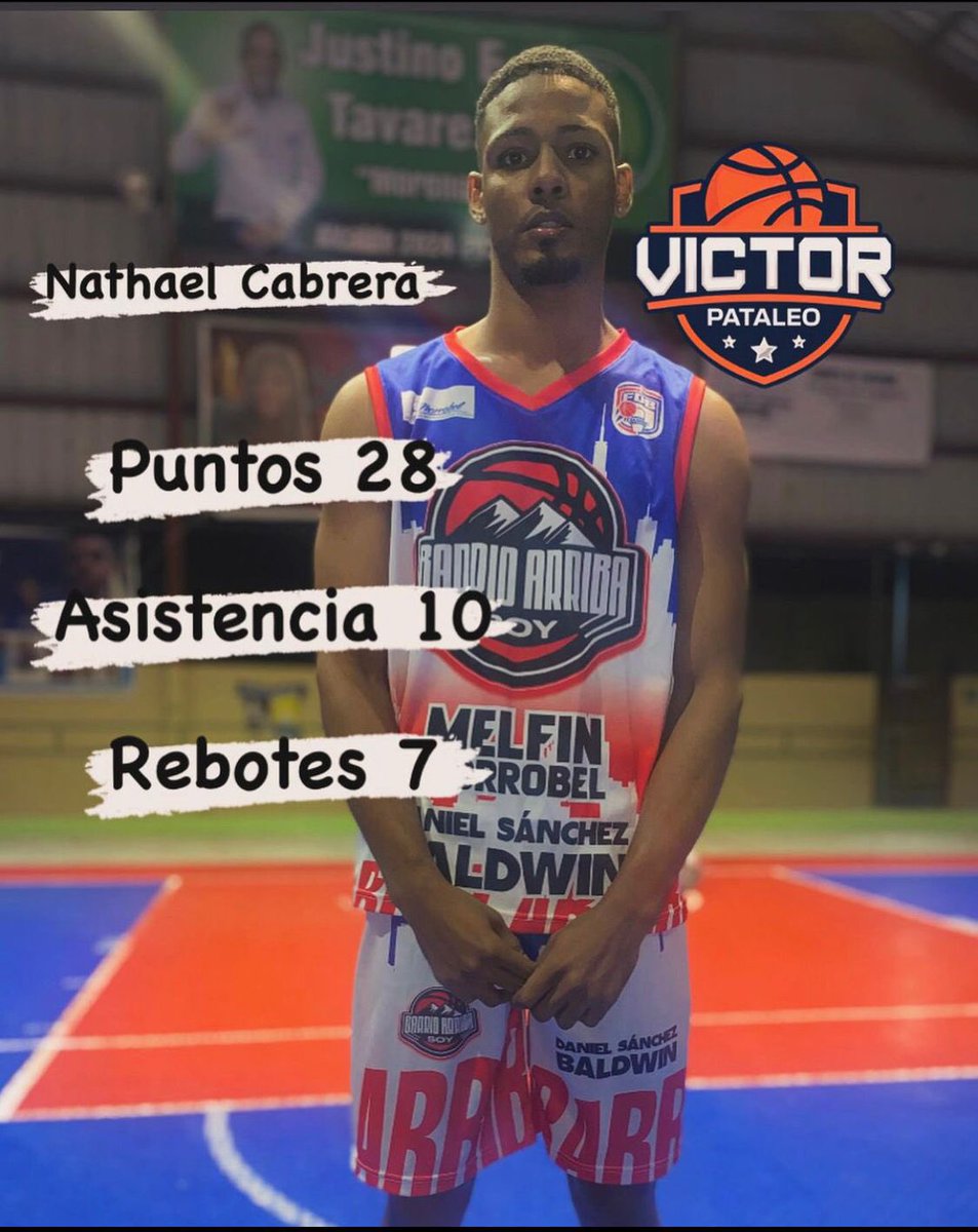 1Imbert's tweet photo. Nathanael Cabrera segundo partido  doble doble en Luperon https://t.co/F19Q2hlxqc