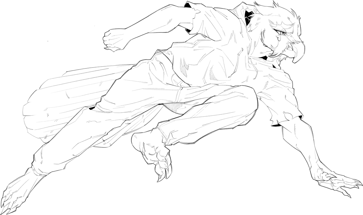 horriok's tweet photo. lineart wip https://t.co/YIQTGHx5dE