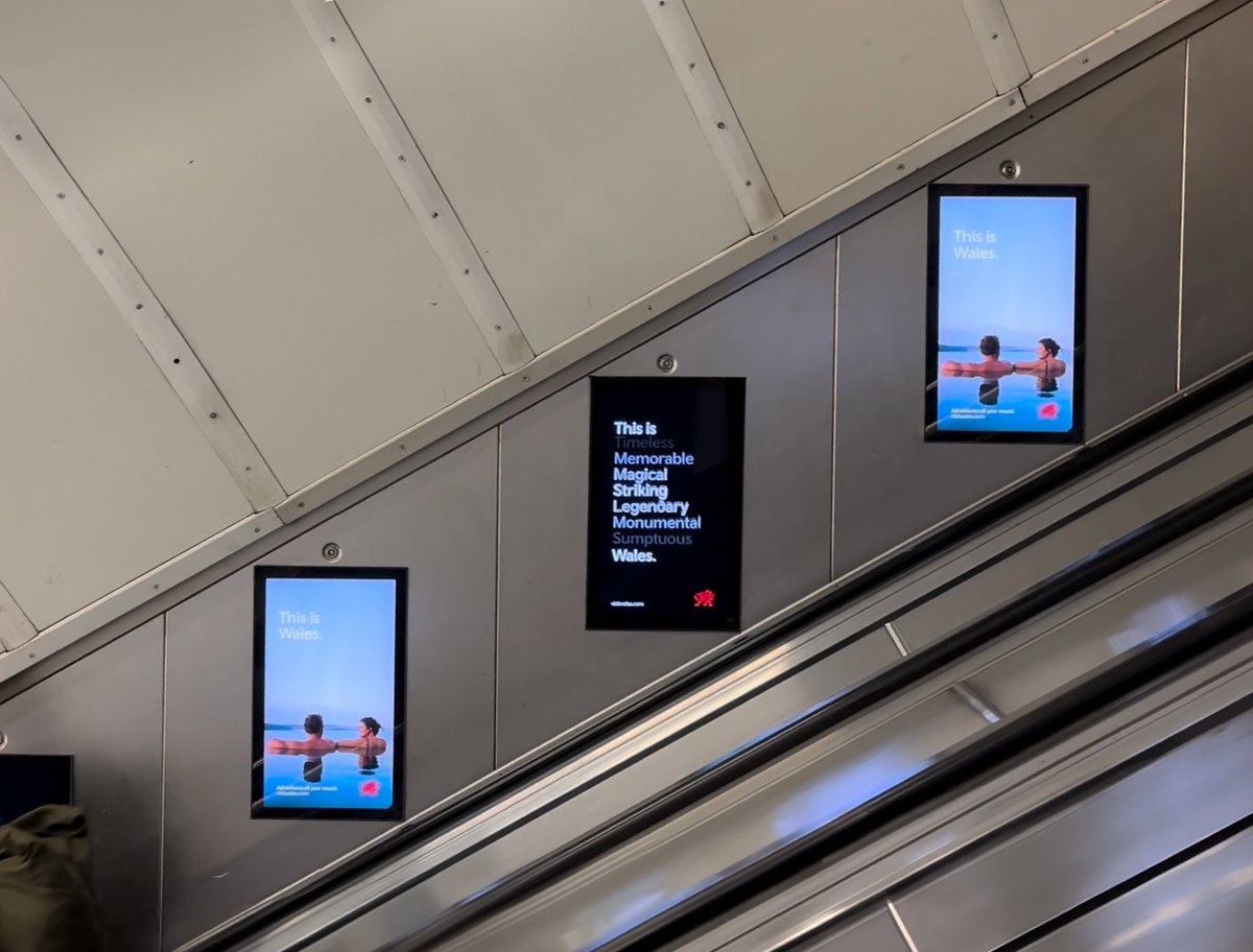StBridesHotel's tweet photo. If you're in London, you may spot our infinity pool on the famous Picadilly Lights!

We’re excited to share that St Brides is part of the @visitwales ‘This is Wales’ campaign which is currently appearing on Piccadilly Circus and Underground stations as well as your TV screens! https://t.co/TgqsxlnIrX