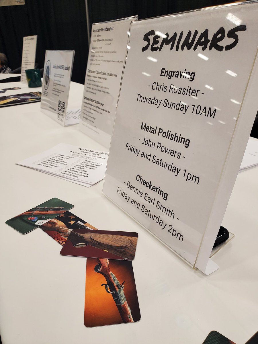 CustomGunmakers's tweet photo. Come visit us at DSC booth 4855! https://t.co/aQBaUJ3E0G