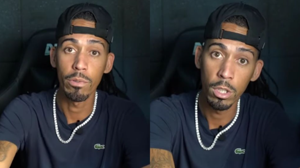 RapMais's tweet photo. 🚨 Young Mascka explica porquê saiu da cena do Trap

"Muita negatividade, falsidade, é muita inveja. Vocês que estão de fora não imaginam o tanto de boicote que tem, o tanto de inveja... falsidade ao nível extremo"

- https://t.co/rVdpYmqLAJ https://t.co/MWUYzAAFp2
