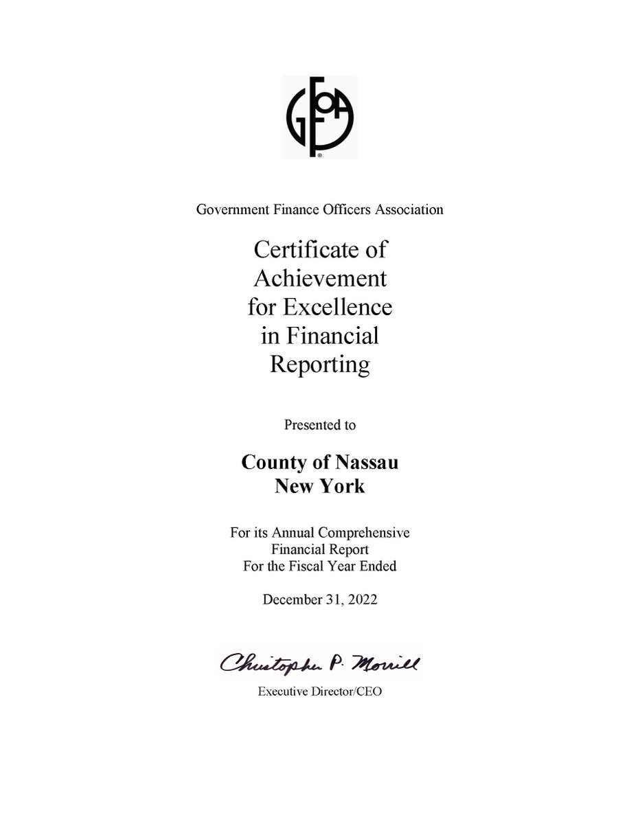 Nassau County Comptroller Elaine Phillips tweet media