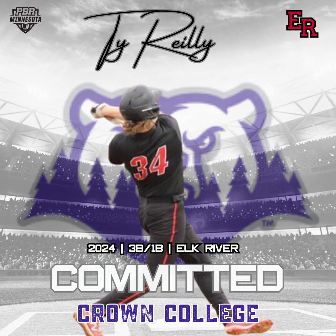PrepBaseballMN's tweet photo. 🎓𝐂𝐨𝐦𝐦𝐢𝐭𝐦𝐞𝐧𝐭 𝐖𝐚𝐭𝐜𝐡🎓

Ty Reilly (2024, 3B/1B, @ElkRiverBasebal) commits to Crown College. 

👤 https://t.co/GY827Z68vz

Ty Reilly x @CrownCollegeBB https://t.co/m0mmQP8VBT