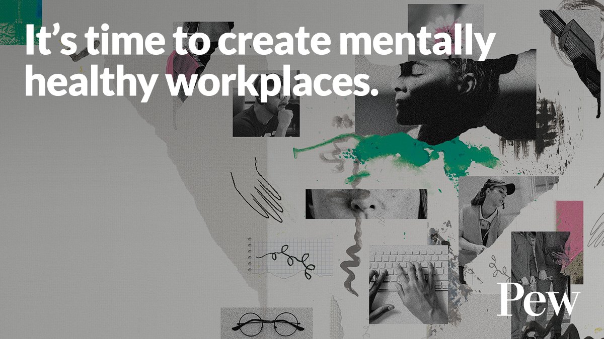 Employers aren’t therapists, nor should they be, notes <a href="/MindShareOrg/">Mind Share Partners I #MentalHealthAtWork</a> founder <a href="/KellyAGreenwood/">Kelly Greenwood</a>.

But they do have the power to drive culture change and ensure work doesn't harm Americans' mental health.

pew.org/3TP3pnJ