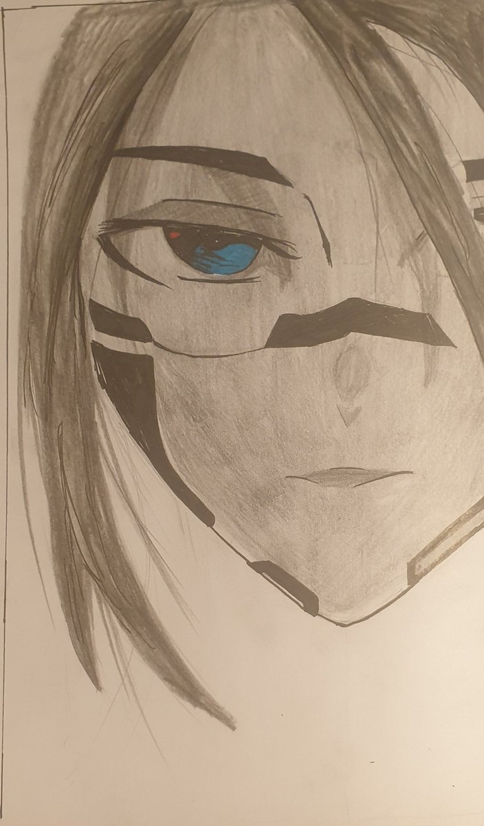 MoonsCowboy's tweet photo. And a little redraw of #Signalis arts from a pinterest. BTW if you're an original author and you don't like my redraw shown here, please, let me know! #signalisart https://t.co/nWVWnrjr4m