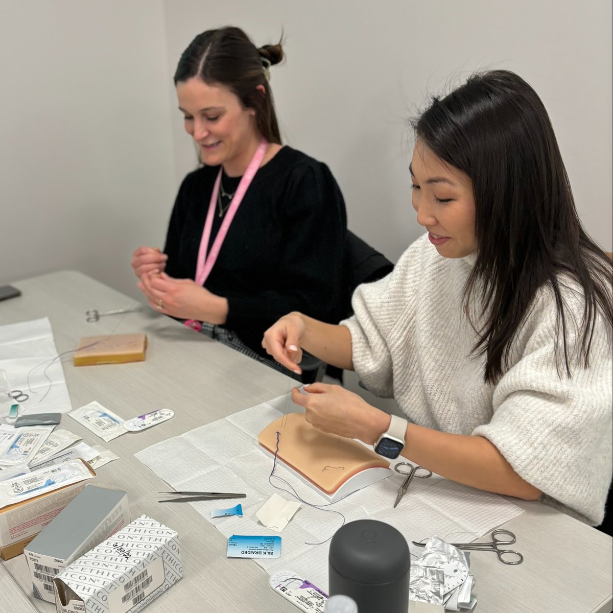 Rush Department of Surgery (@rushsurgery) on Twitter photo Suturing Like a Surgeon: Advanced Practice Providers in the Division of Plastic and Reconstructive Surgery completed a suturing in-service this week at <a href="/RushMedical/">Rush University System for Health</a>. Sutures like these hold body tissues together after surgery and support and strengthen wounds while healing. Suturing Like a Surgeon: Advanced Practice Providers in the Division of Plastic and Reconstructive Surgery completed a suturing in-service this week at <a href="/RushMedical/">Rush University System for Health</a>. Sutures like these hold body tissues together after surgery and support and strengthen wounds while healing.