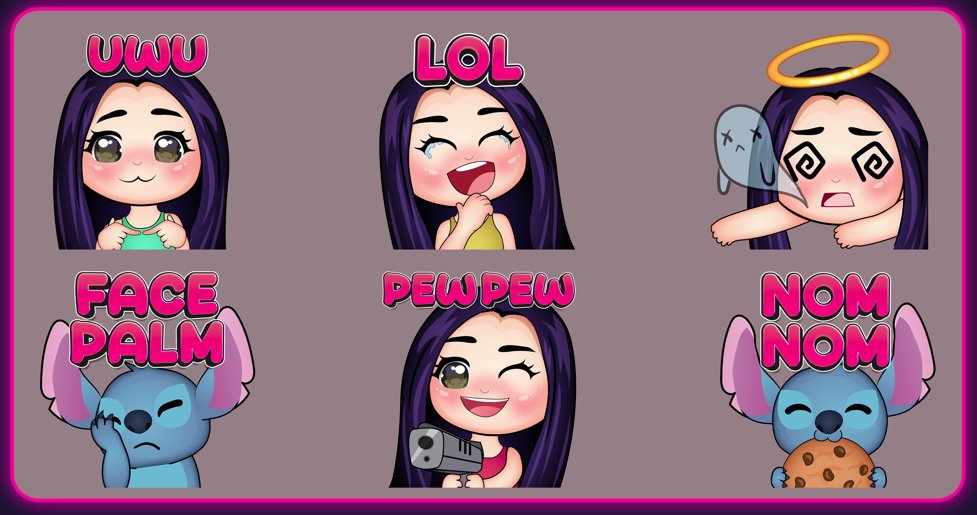AshleyParkeer's tweet photo. Emoji game strong, cuteness level stronger! ๐๐ #EmoteAdventures #cuteemotes #staticemotes
#twitch #twitchstreamer #artwork #twitchart https://t.co/B8cWvrhBS9