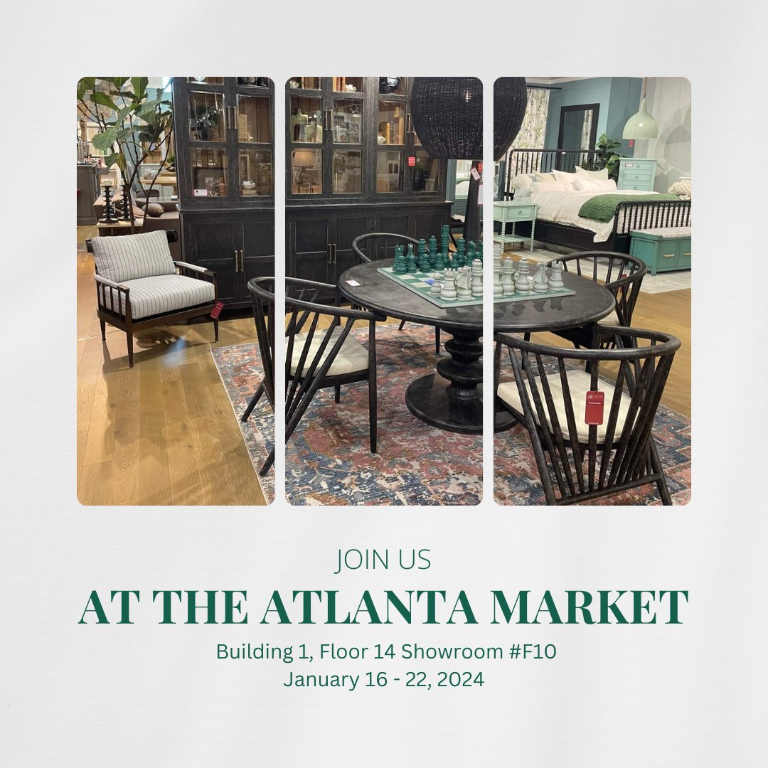 thebrambleco's tweet photo. Bramble is kicking off 2024 with our strongest product debuts ever!

#bramblefurniture #brambleco #stevenshell #atlantamarket #atlanta #wholesale #homedecor #interiordesign #AmericasMart https://t.co/ee7ioTM7uB