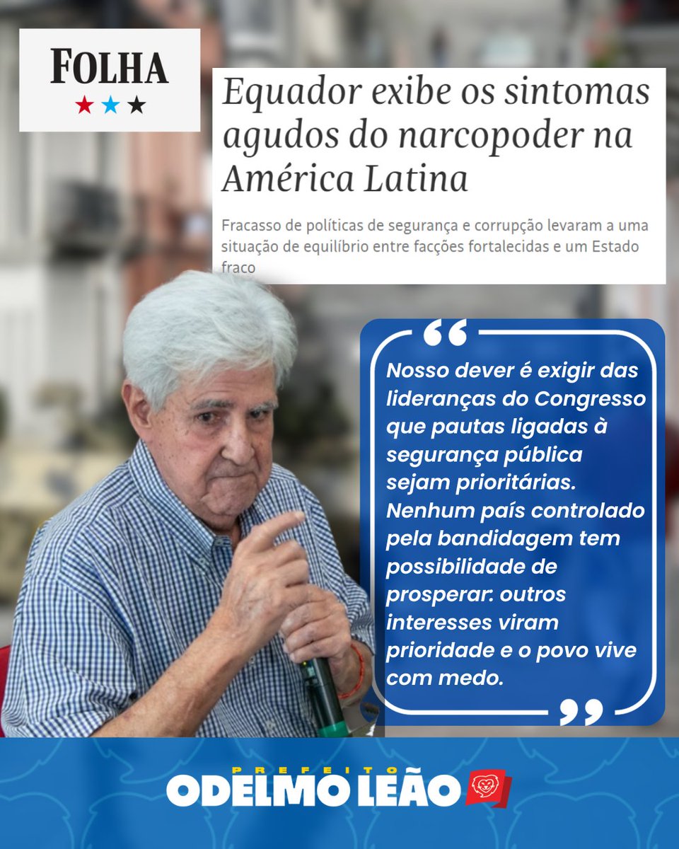 Odelmo Leão tweet media