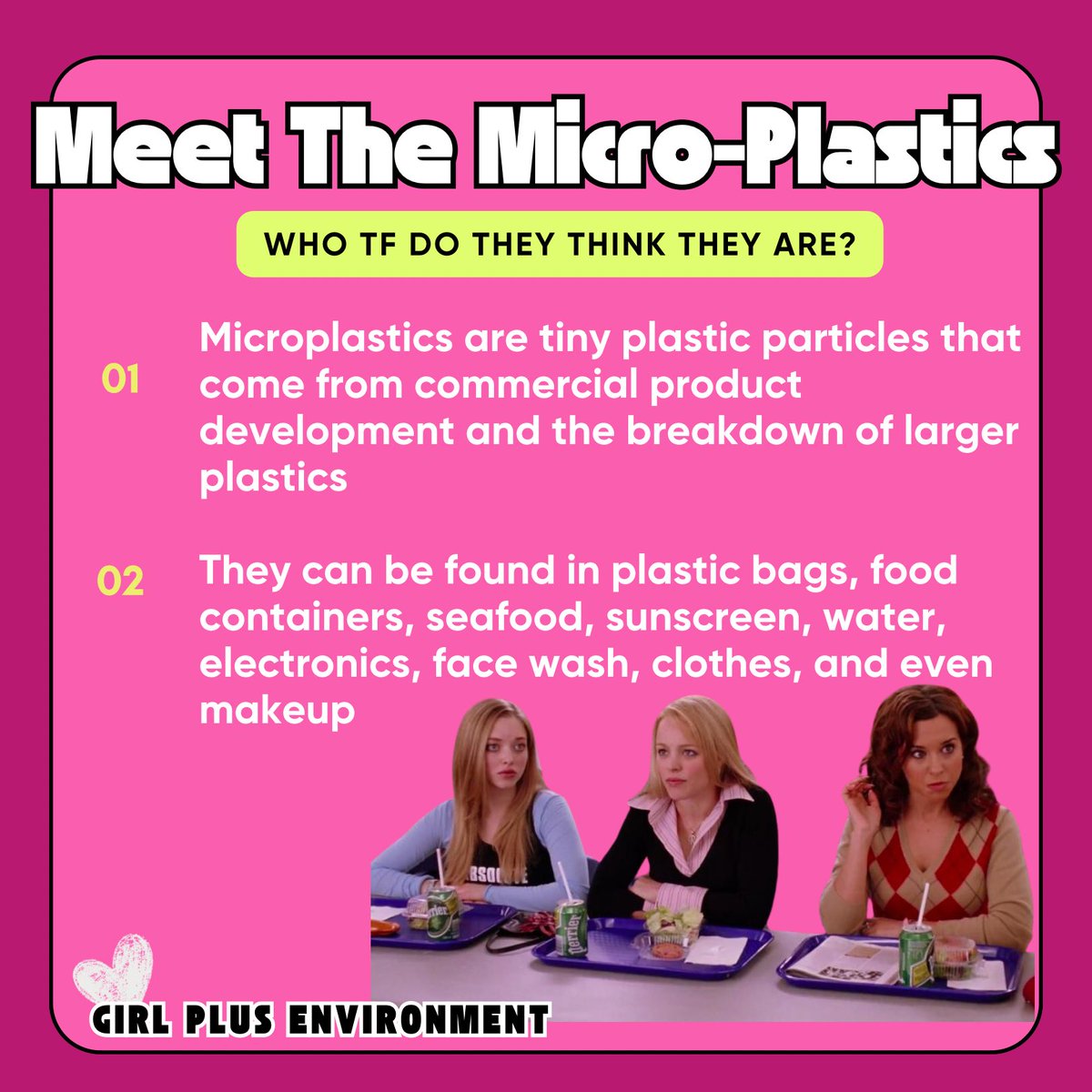 girlenvironment's tweet photo. Have you heard of Microplastics before?? https://t.co/t2m9ATlPMb