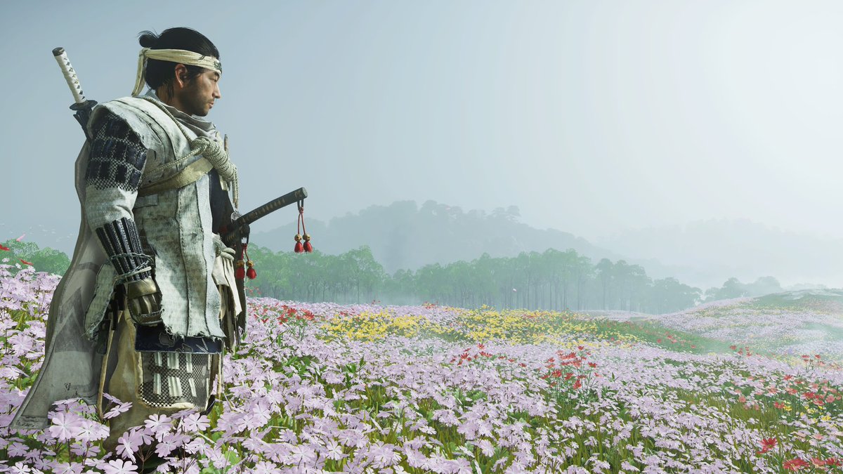 dzanghi2's tweet photo. I’ve been obsessed with Palia lately, but I think it’s time to go back to the most gorgeous game I’ve ever played: Ghost of Tsushima. I need to get my ass to Iki island. 🥰🤍 #GhostofTsushima #Thegreatestofusfallintheend #StillinAwe https://t.co/Swku8XC7D4