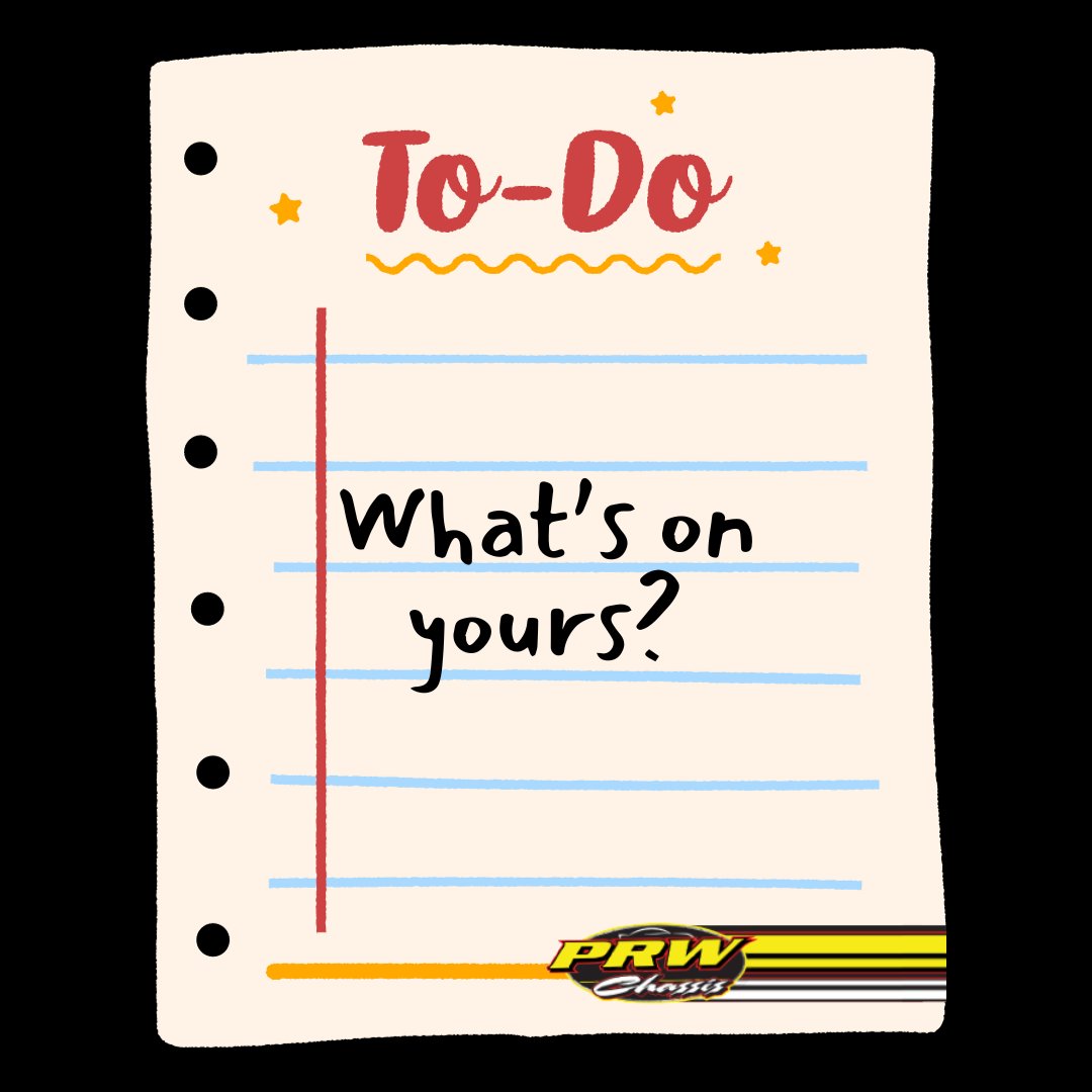 Local racing will be here before you know it. What all do you have left to cross off of your to-do list? Are you a do it now type or more of a procrastinator?

#prw #prw #prwchassis #racing #racecar #lmsc #latemodelstock #weeklyseries #motorsports #shorttrack
