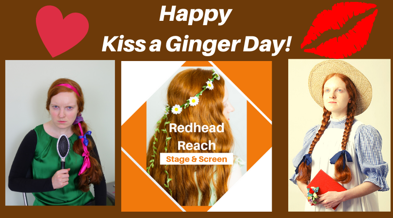 RedheadReach's tweet image. Happy #kissagingerday!👨‍🦰👩‍🦰
12th January 2024 @Kiss_A_Ginger 

About Redhead Reach: 
Creating stage &amp;amp; screen productions to raise the profile of redheads. Every script contains at least one red-haired character. Run by @CreativeCollene.
