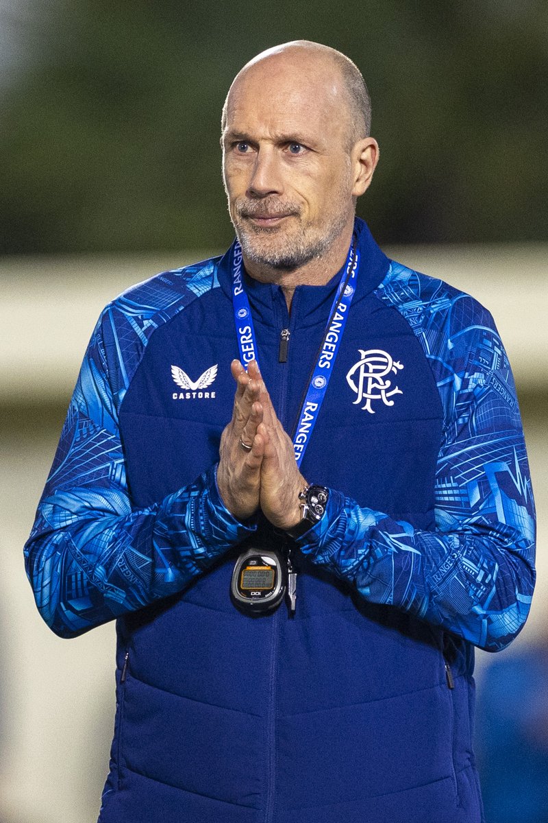 RangersFC's tweet image. Gaffer.