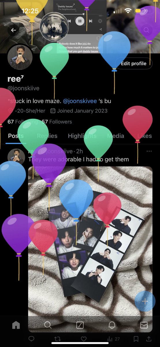 joonskiive's tweet image. Got my balloons 💅