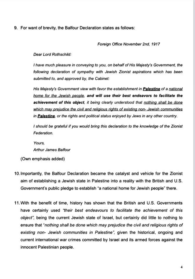 هل تعلمون ما هذه الرّسالة؟ فريق #جنوب_افريقيا كتبها للرّئيس بايدن عن نيّتهم في ملاحقة الحكومة الأميركية قانونيّاً بتهمة دعمها لجرائم الاحتلال في #غزة.

هذا حِراك دولي عظيم لم تشهده #فلسطين سابقاً ولم يشهده الاحتلال في تاريخه.

الاحتلال ما زال في زاوية إقناع العالم أنّ ٧ أكتوبر