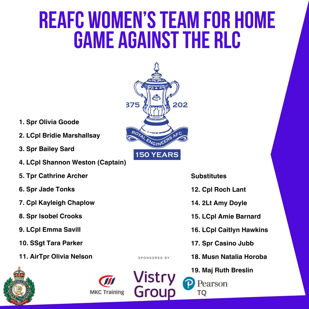 sapperfootball's tweet photo. It’s almost KO for our women who are playing the @RLC_FA women at home! Preparation has gone really well, pitch is looking great, team is feeling strong 💪🏻⚽️⚽️⚽️ https://t.co/HolahT9NN5