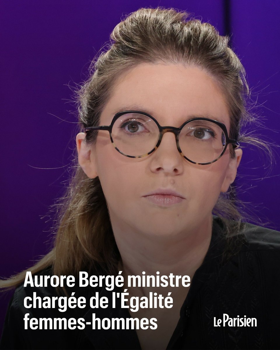 le_Parisien's tweet image. DIRECT #remaniement | Aurore Bergé nommée ministre de l'Égalité entre les femmes et les hommes et de la Lutte contre les discriminations
➡️ l.leparisien.fr/kyb6