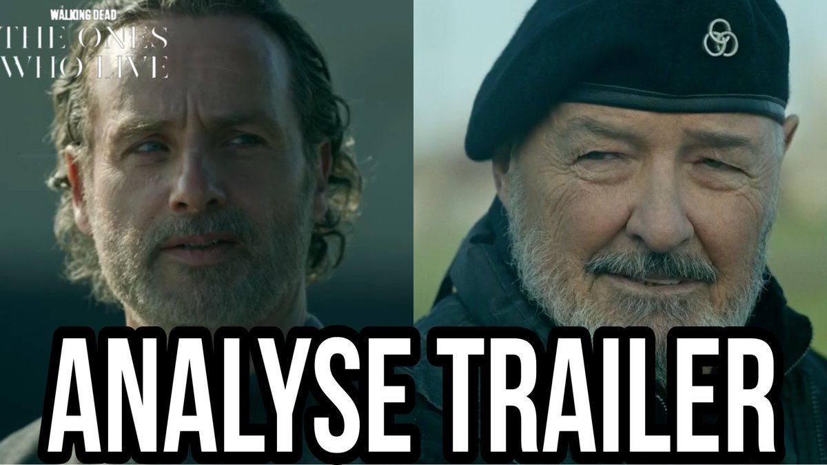 NitroozYT's tweet photo. 🚨 NOUVELLE VIDÉO 🚨
The Ones Who Live | Analyse Trailer !
(Miniature provisoire)
N'hesitez pas à liker et partager la vidéo 👌
@AnthoPag @Carbo015 @Saiyan_45 #TheOnesWhoLive #TheWalkingDead #RickGrimes #RickisBack #TerryOquinn
https://t.co/0mBPDugDbL https://t.co/cutSqi3YQh