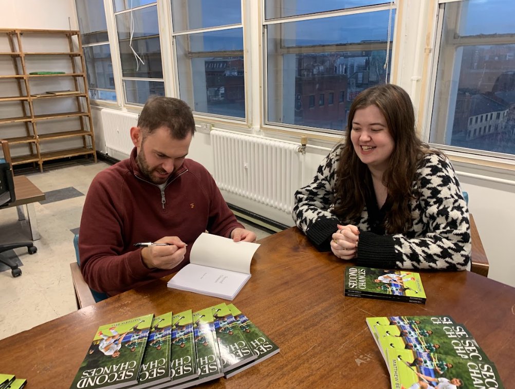 📚 ✍️ Throwback Thursday to our unboxing and signing day with our client Matthew Bell. 

It is a delight to work with Matthew to bring his remarkable story to the page. 

Second Chances is available to purchase from our website excaliburpress.co.uk
