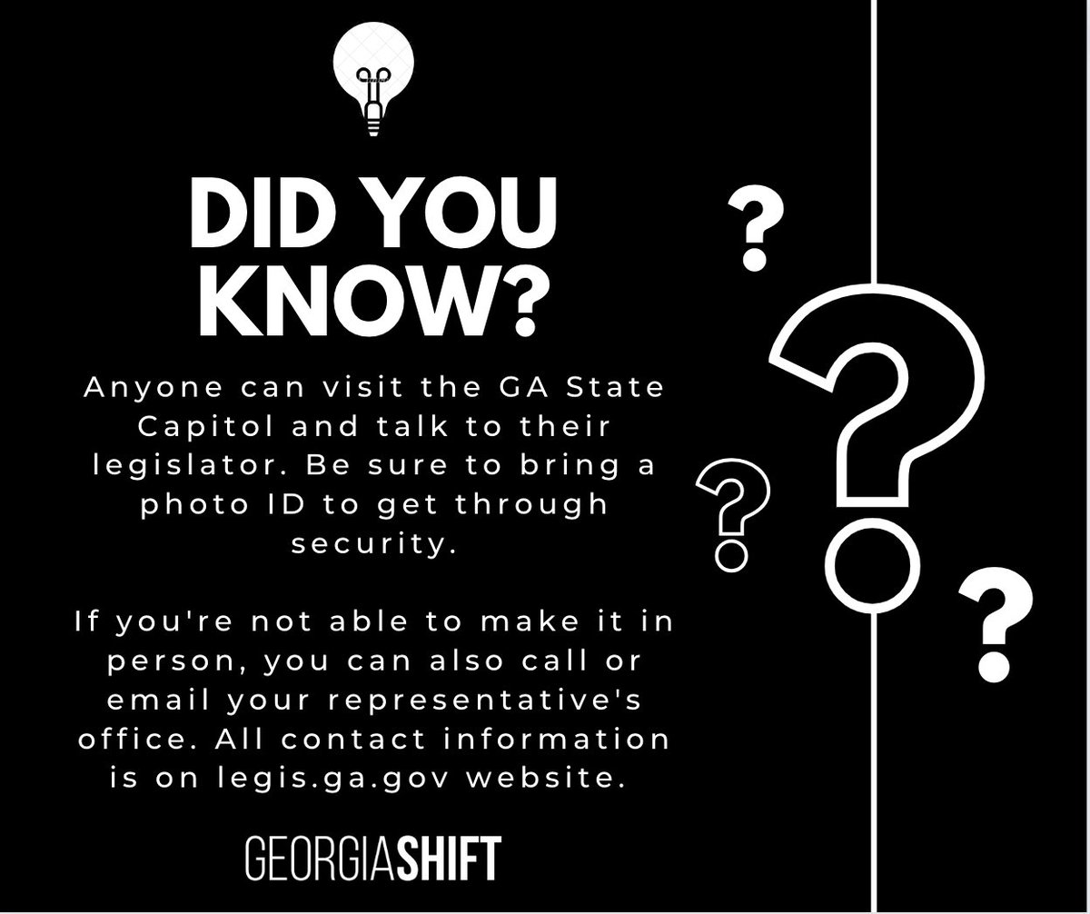 GeorgiaShift's tweet photo. Your Voice Matters! Take the opportunity to meet your legislators at the GA State Capitol. #GACapitolVisit #MakeAChange #CommunityVoice https://t.co/iOsltX7p4K