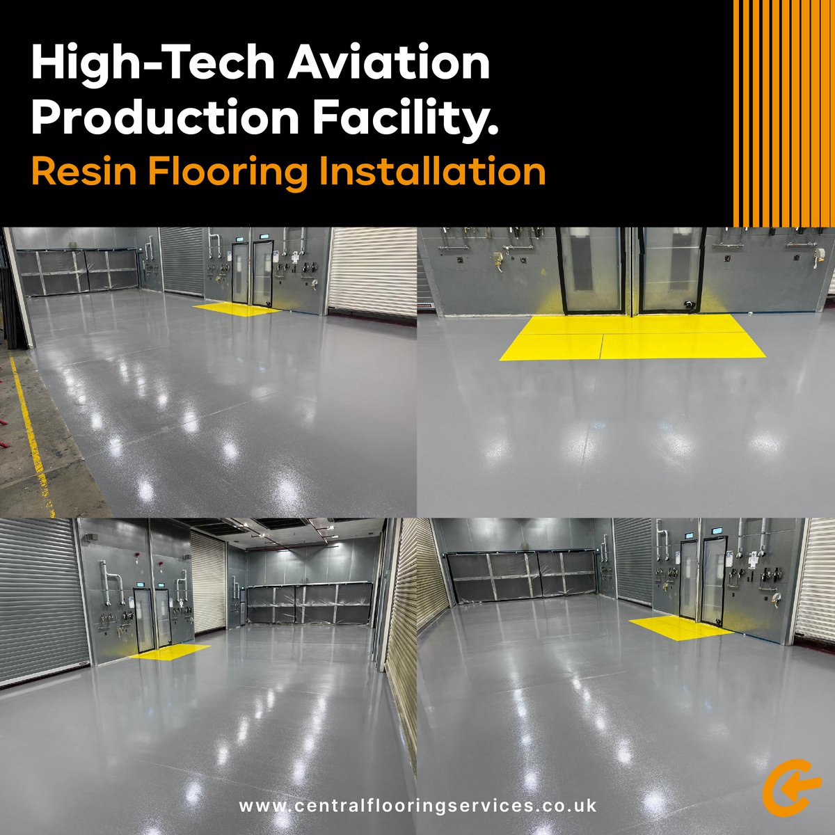 🚀 #ResinFlooring for #Aerospace Leaders 🚀

We're thrilled to reveal our latest feat: a top-tier #ResinFloor installation using #Pumaflow and #Pumatect in a high-tech #Aviation facility.