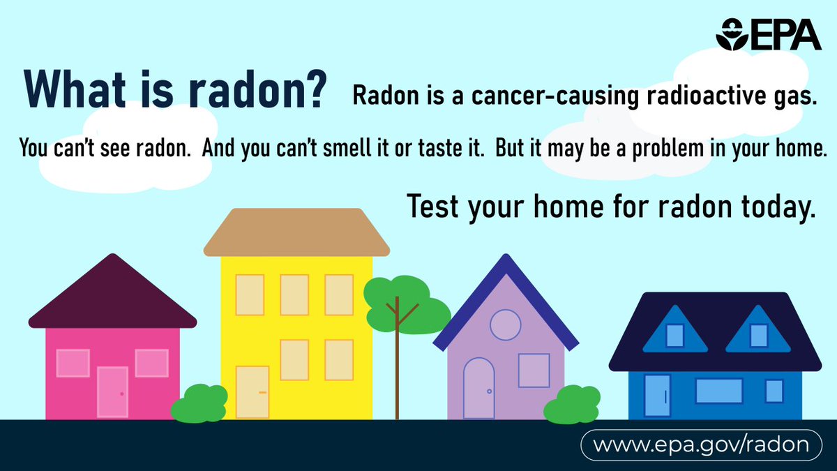 January is #NationalRadonActionMonth. Did you know about half of homes in Colorado have high levels of radon, the top cause of lung cancer in nonsmokers? To help keep Coloradans safe, @CDPHE is giving out free test kits to residents in January. Learn more: states.aelabs.com/#/co