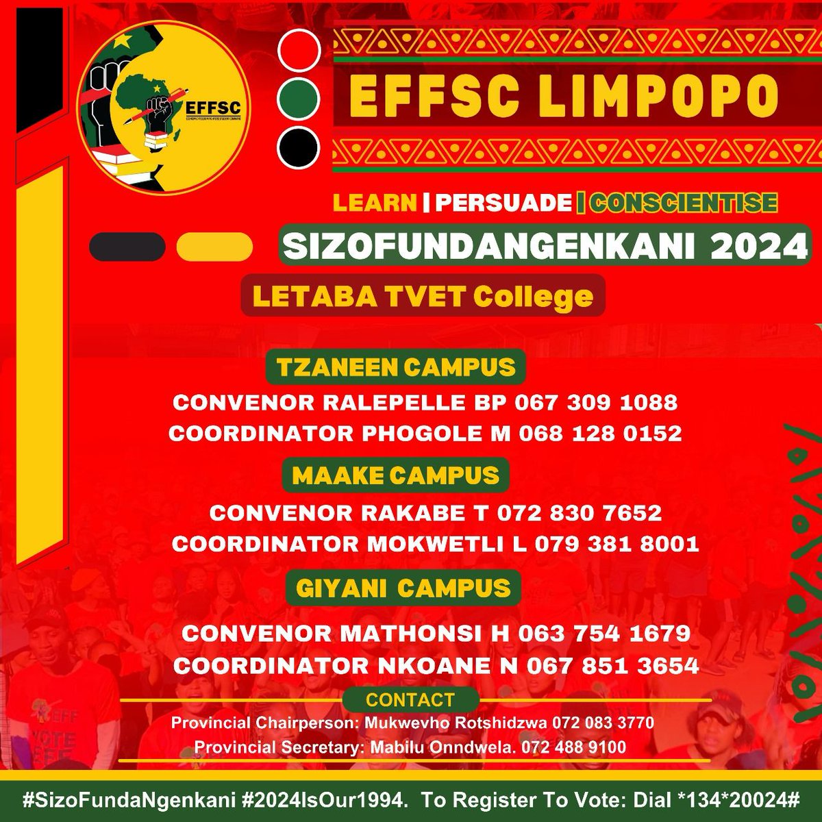 EFFSC Limpopo Province tweet media