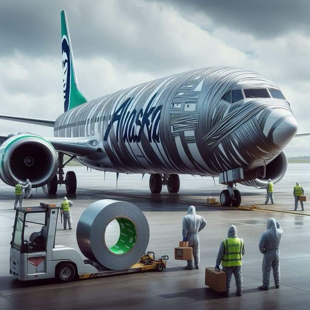 HQudah's tweet photo. #737MAX #AlaskaAirlines #aviation #avgeeks #Boeing737Max https://t.co/kBstmmnOki