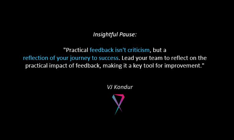 annalim18373679's tweet image. Practical feedback isn't criticism, but a
reflection of your journey to success. Lead your team to reflect on the practical impact of feedback, making it a key tool for improvement."

#EndTheIsolation