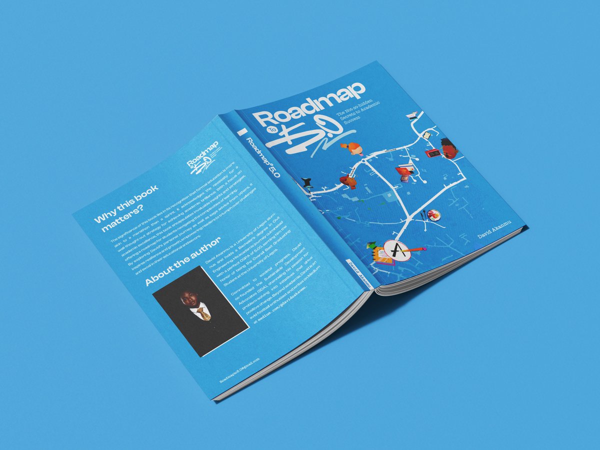 I poured my heart into this book, and now I want to share it with you.📘

Join us on this journey to get it to the hands of young Nigerian students by signing up to my mailing list for exclusive updates on this project and more: bit.ly/roadmapto5 📬 

#RoadmapTo5