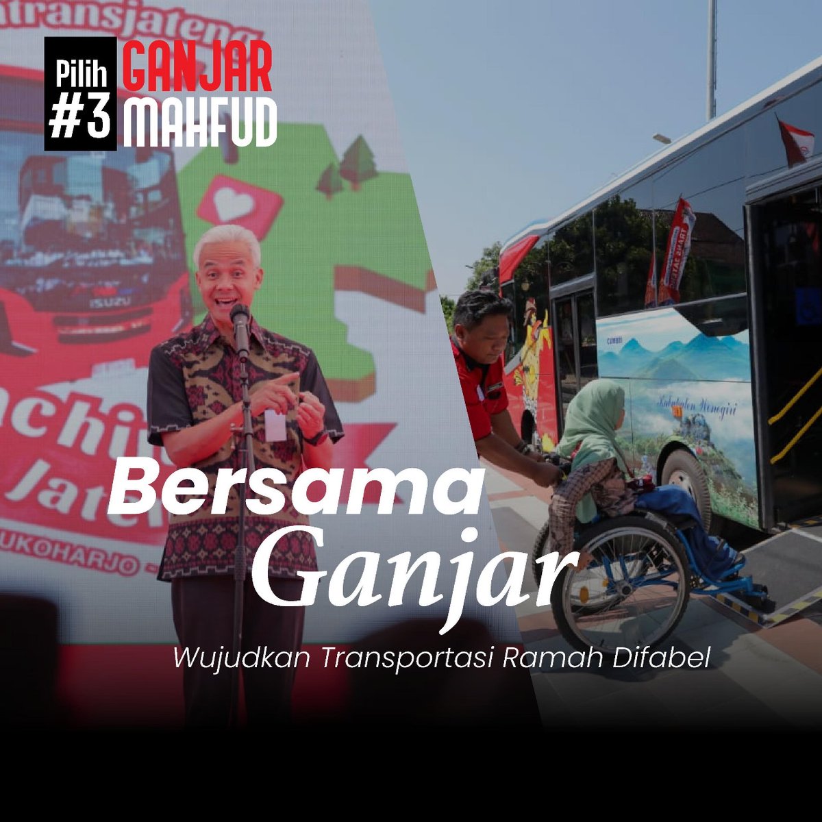 🥍  Ganjar Mahfud Hebat #Coblos3 #3GM #DuluJokowiSekarangGanjar #JabarTetapUntuk02      SARANGNEPO  archie99634