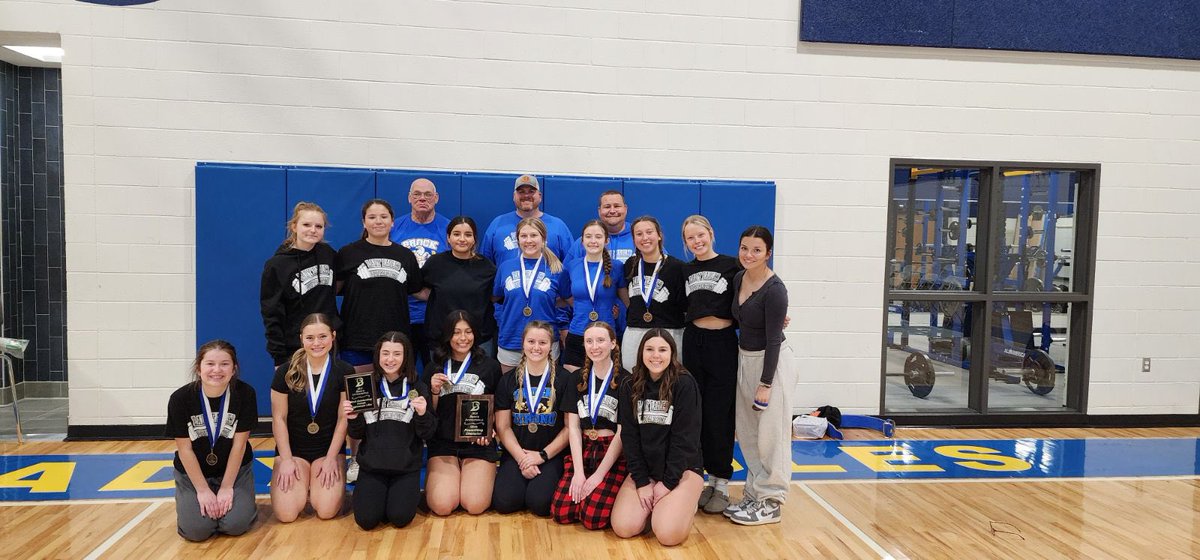 Congratulations to the Brock Lady Eagles on winning the Brock Invitational Meet last night! Huge accomplishment for a group of girls that have worked so hard! Big things in store for this year!
