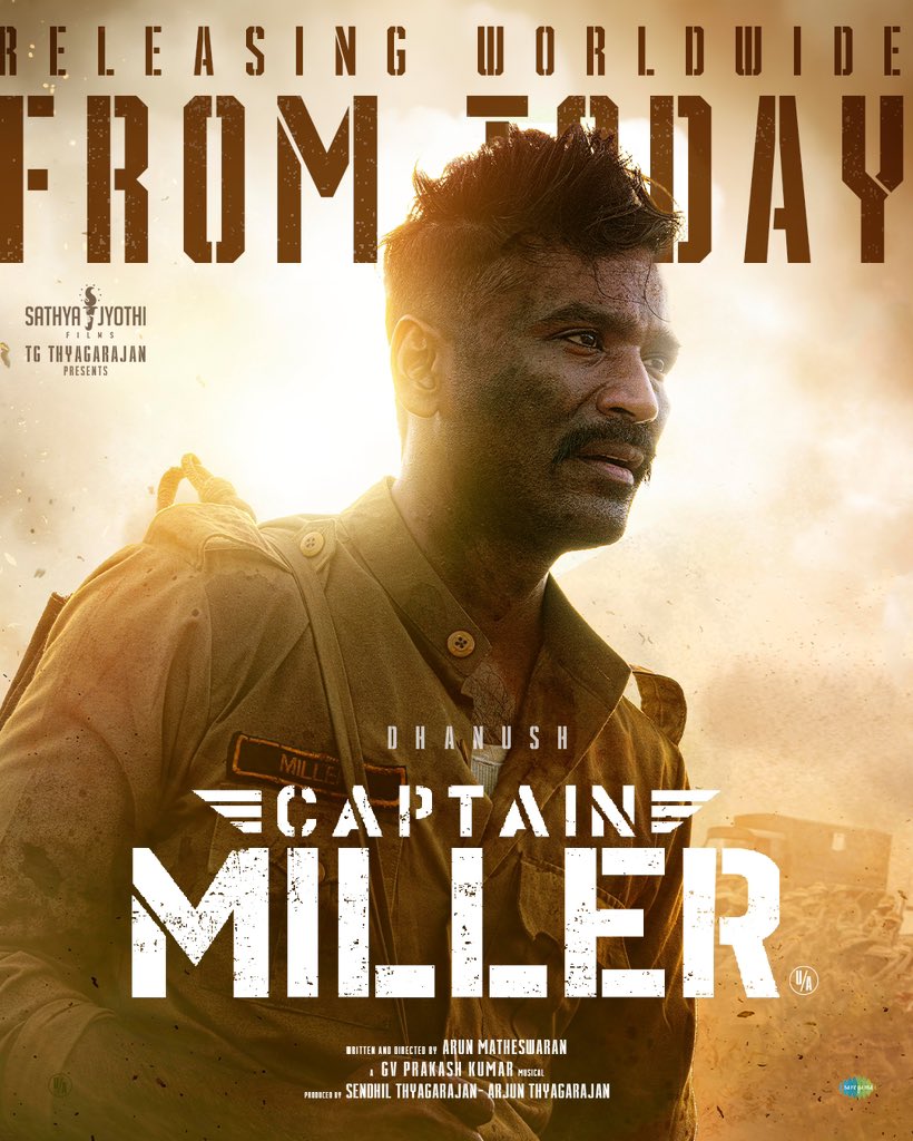 priyankaamohan's tweet photo. From today♥️🔥

#CaptainMiller https://t.co/aS7krFoxcz