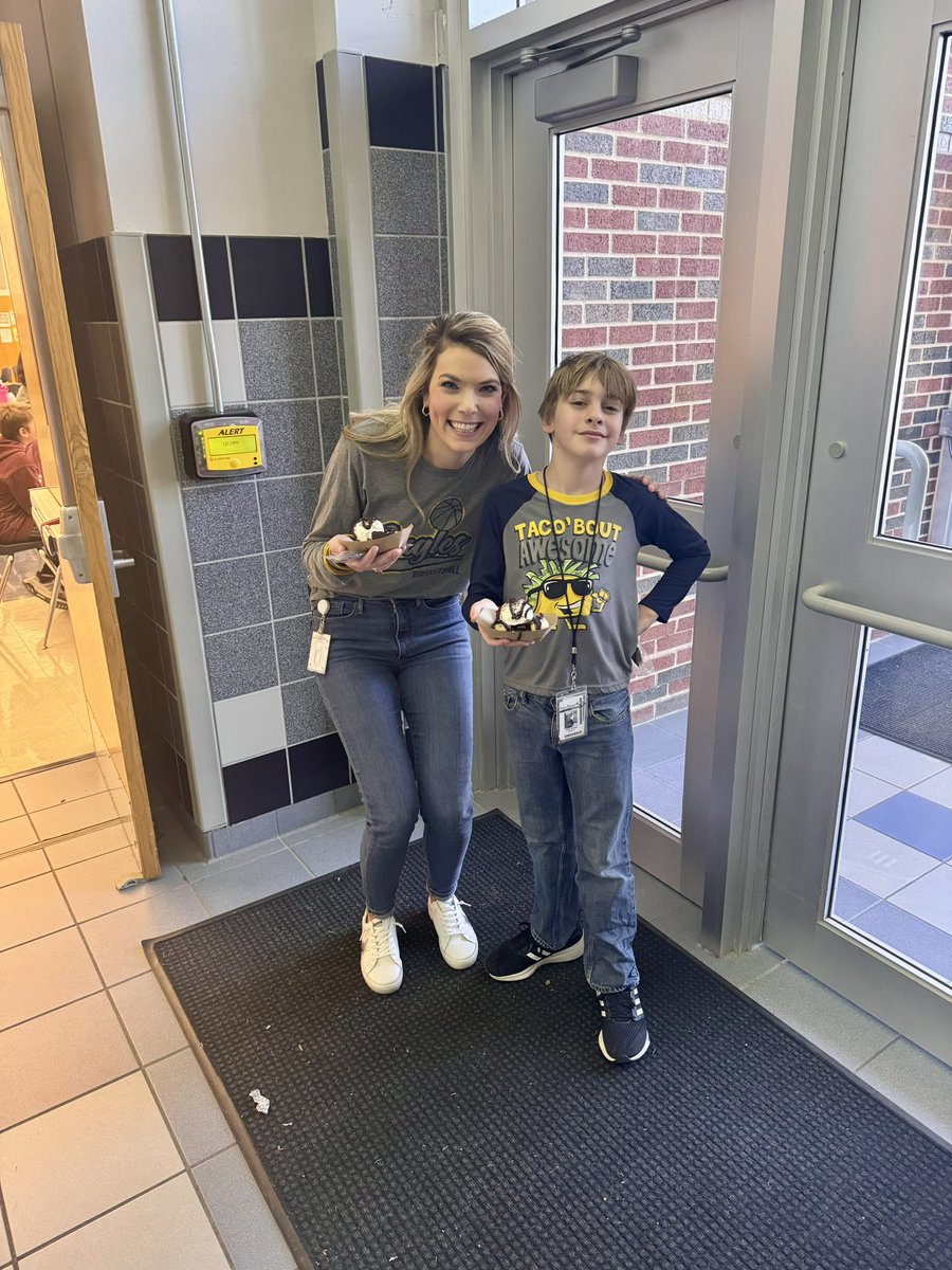 Thank you <a href="/IndianSpringsMS/">Indian Springs MS</a> for the sweet treat today!