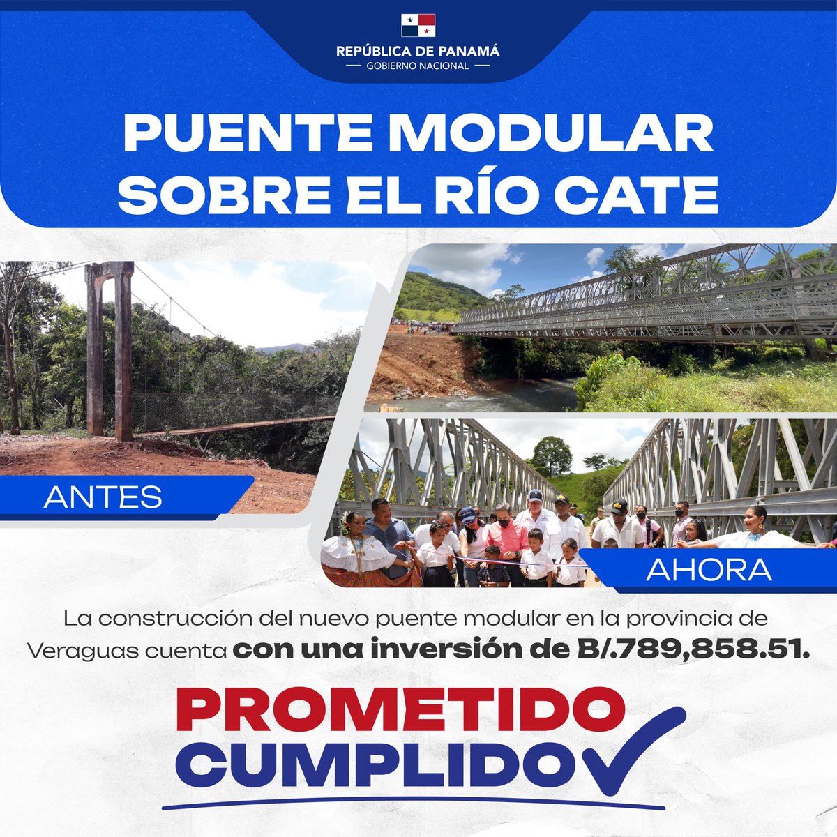 NitoCortizo's tweet photo. ¡Seguimos cumpliendo nuestro compromiso con el país! https://t.co/UZgb6z8Emo