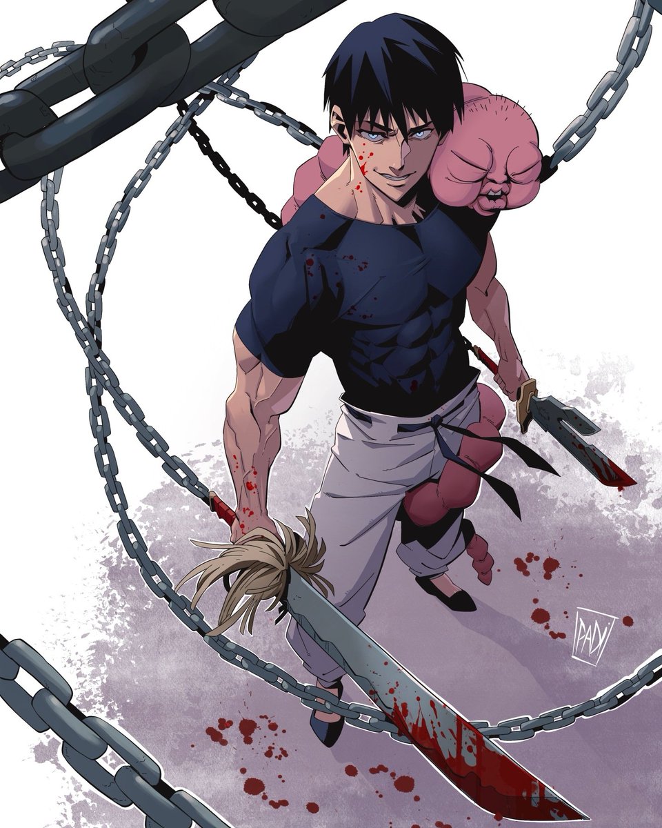 a drawing I made of TOJI FUSHIGURO hope you like it!, and gaddammit follow me on insta!!

#jjk #jjkfanart #TojiFushiguro #JujutsuKaisen #art #fanart #digitalart