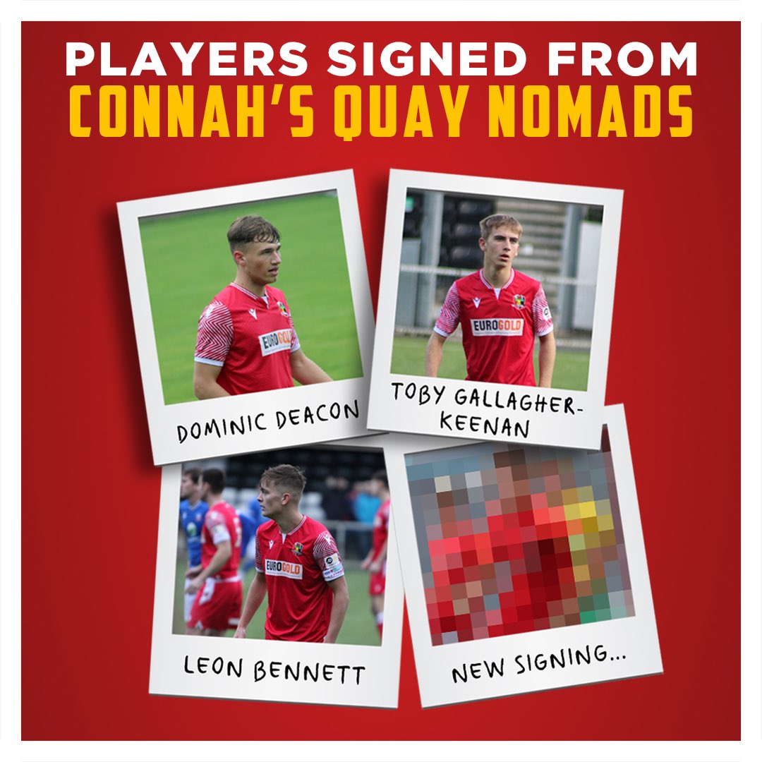 ✍️ | We’ve had some great players sign for the club from @the_nomads in recent years! 🤝 Shall we add another? 👀