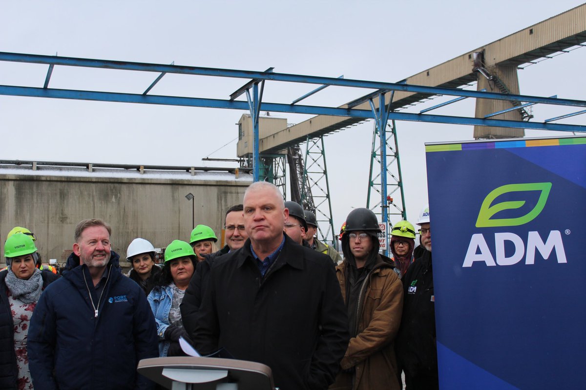 SMacKenzieSCO's tweet photo. Great to attend this exciting announcement that will strengthen the infrastructure in WindsorEssex and increase the operations and capacity for ADM. https://t.co/deI8xEfb49