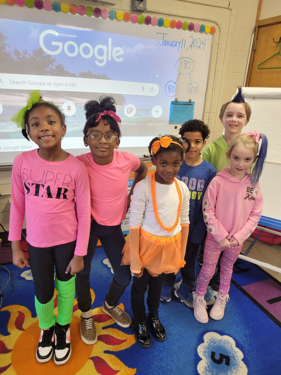 RESRahway's tweet photo. Roosevelt celebrates the 80th day of school! https://t.co/SQRDTMpBBR