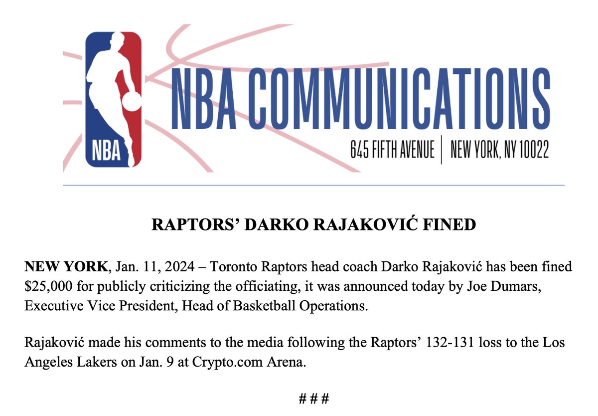 NBA Communications tweet media