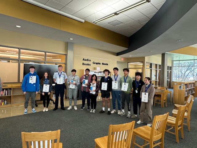 Champion HS Library tweet media