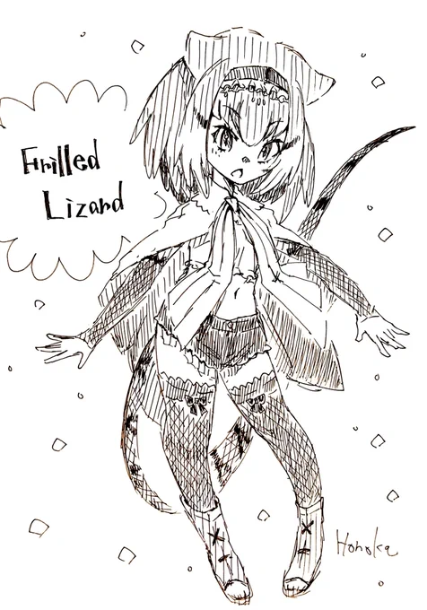 エリマキトカゲのフレンズ