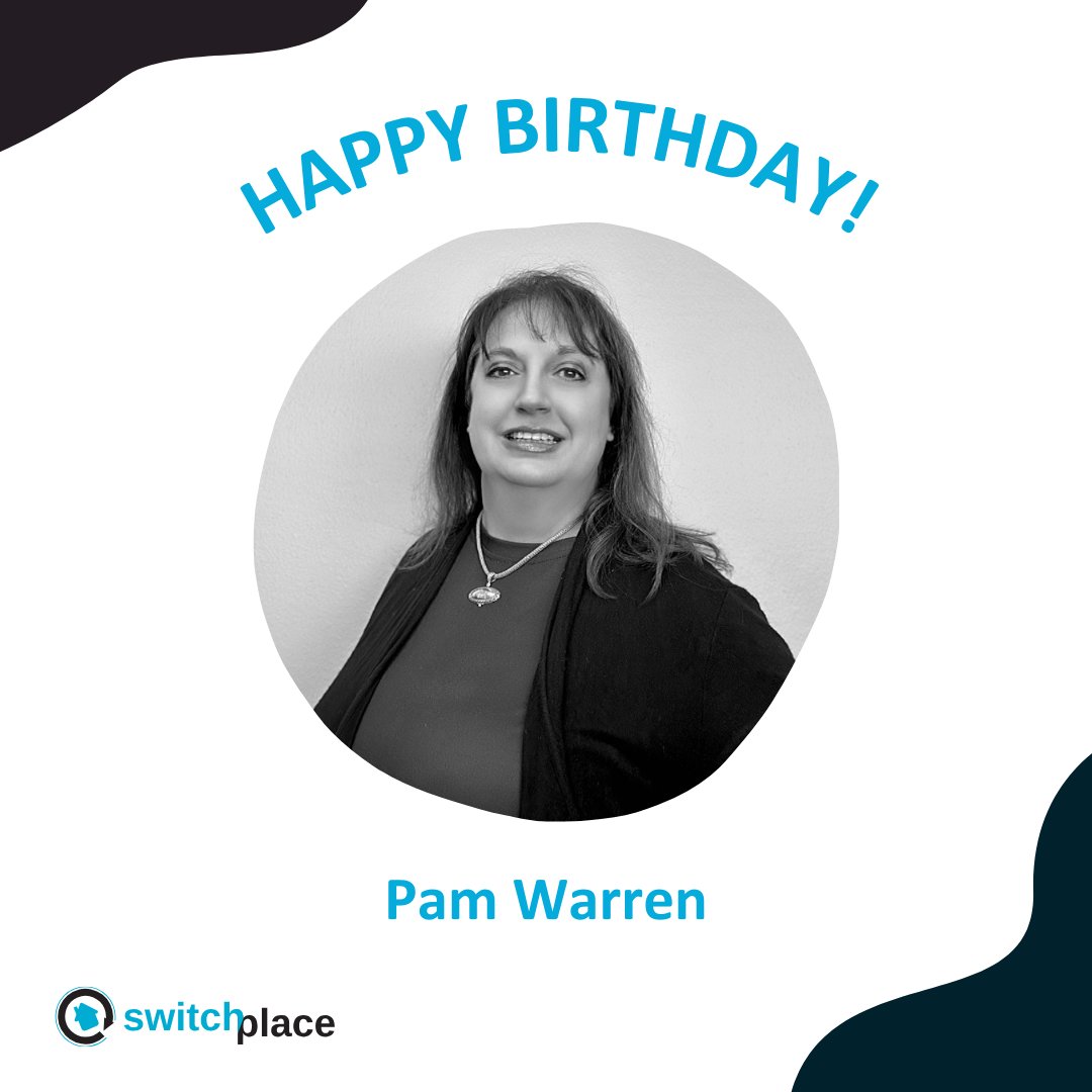 Happy Birthday, Pam Warren! 

Wishing our incredible Senior Operations Manager a fantastic day filled with joy and celebration! 🥳 Your leadership and hard work inspire us every day. Here's to another year of success and happiness 

#HappyBirthdayPam #SwitchplaceCelebration 🥳