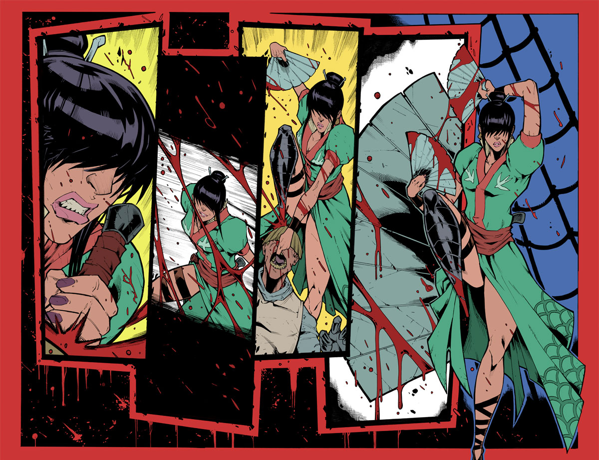 RecklessHeroHQ's tweet photo. Always loved this double page spread from Knights vs. Pirates. #ComicArt #ArtProcess #ComicBooks #Comics #ComicBookArtist #DigitalArtProcess #ComicsArtProcess #IndieComics #SmallPressComics  #animeartist #mangaartist #RecklessHero #Knights #Pirates #ComicPages #manga #anime #art https://t.co/TdTamWSJEO