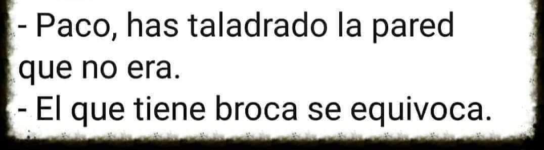 CorellaTej7982's tweet photo. Un chiste malo para desengrasar...🥴🙄😃🤣🙄 #chistes #omg #taladros #regalos #manualidades https://t.co/YT4PYzgqdf