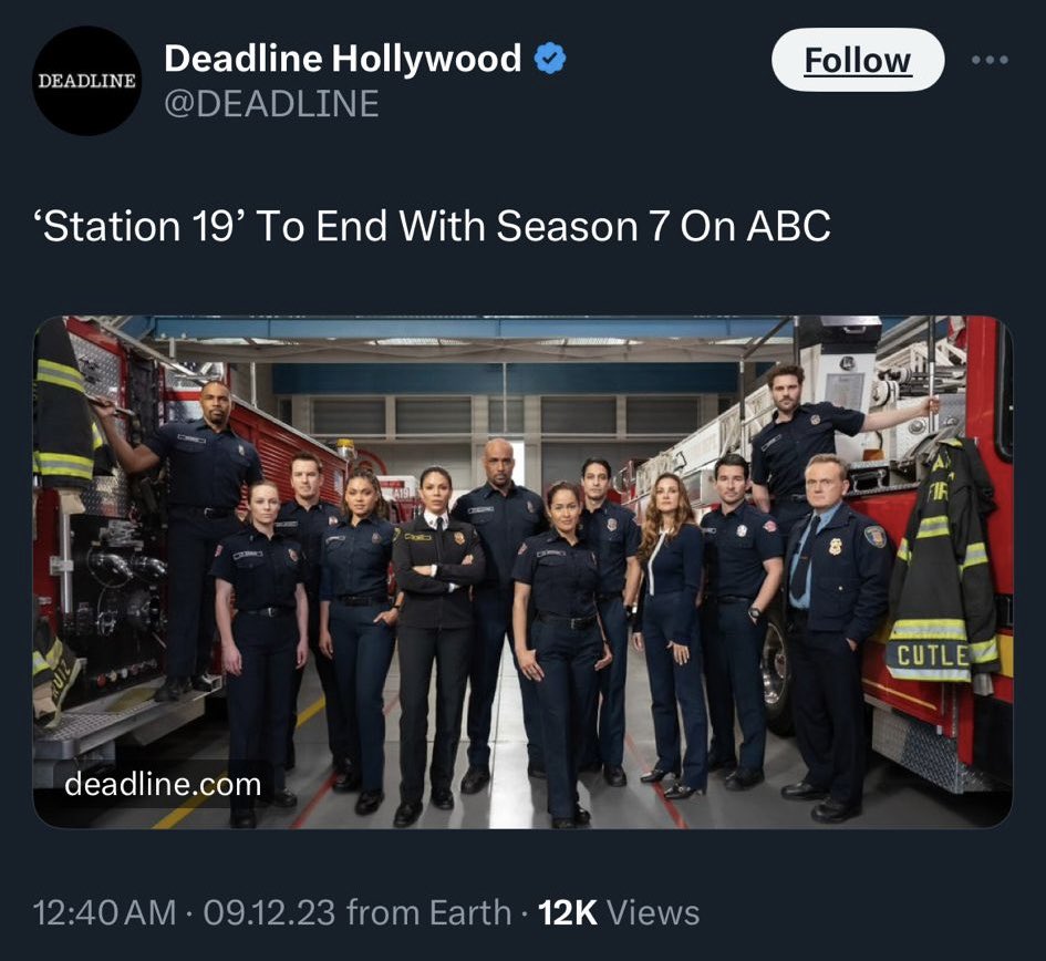 spampiespresso's tweet photo. You think we've given up after a month of fighting already? Hell no. We will continue this fight. This can’t be the final season!

#SaveStation19 #DoNotCancelStation19 https://t.co/BDulpsHzED