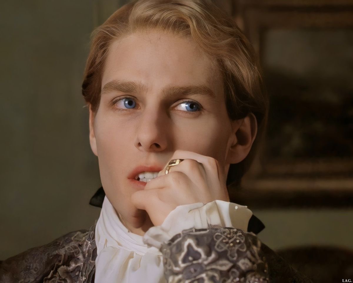 TheCinesthetic's tweet photo. Tom Cruise in Interview with the Vampire, 1994 https://t.co/hzzSR1mudJ
