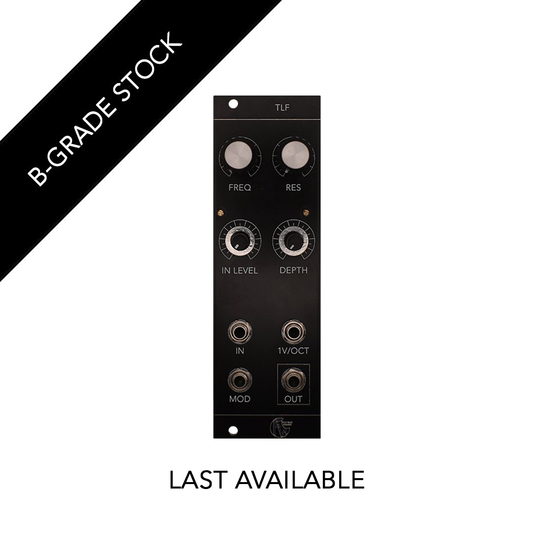 fw_electronics's tweet photo. The last B-Grade Transistor Ladder Filter (TLF) is still available on our store. This unit is being sold at a discount price of £48/ $61.06 (USD)/ €55.78 but is NEW. All B-Stock units come with an extended manufacturers warranty of 2 years, rather than 12 months.

Link Below: https://t.co/QI09SSUnkw